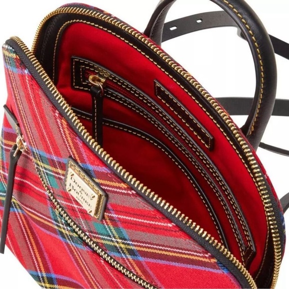 Dooney & Bourke Tartan Plaid Backpack NWT - Picture 3 of 7